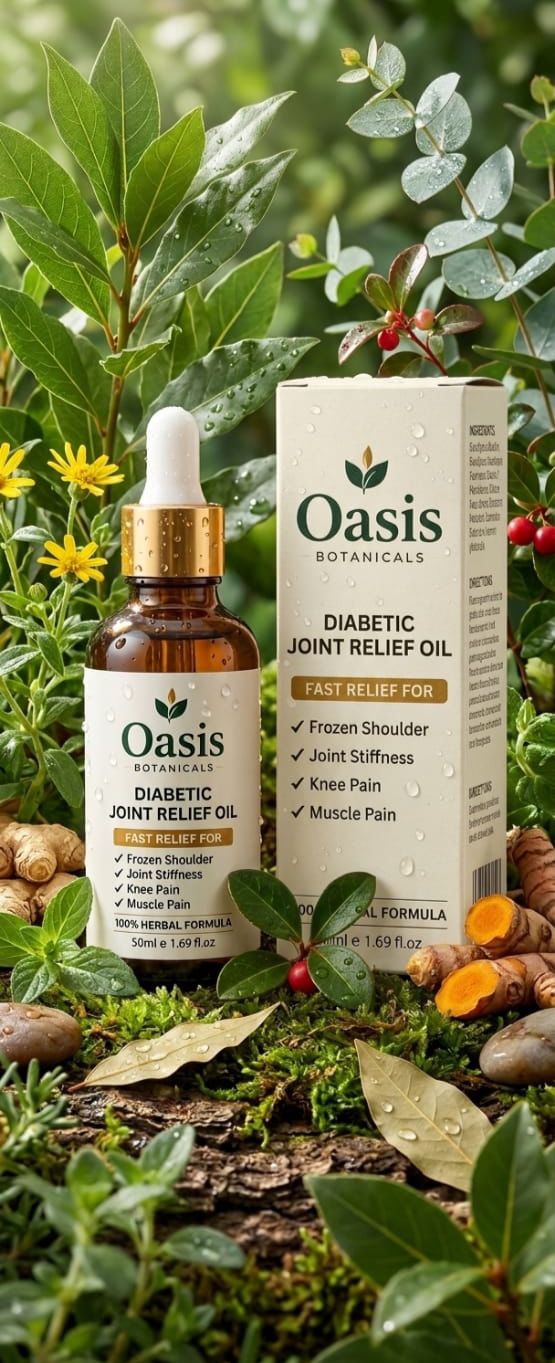 Oasis Botanicals Diabetic Joint Relief Oil